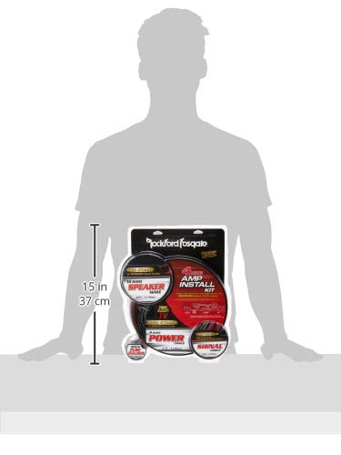 Rockford Fosgate - RFK4X 4 AWG Complete Amplifier Install Kit Rockford Fosgate - RFK4X 4 AWG Complete Amplifier Install Kit